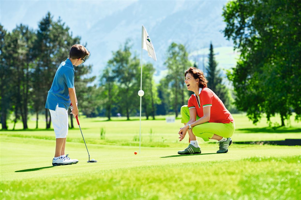 Familiengolf im Golfclub Zell am See