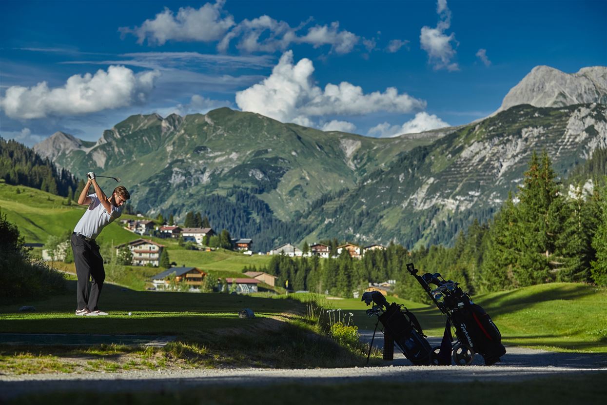 Golfabschlag Lech