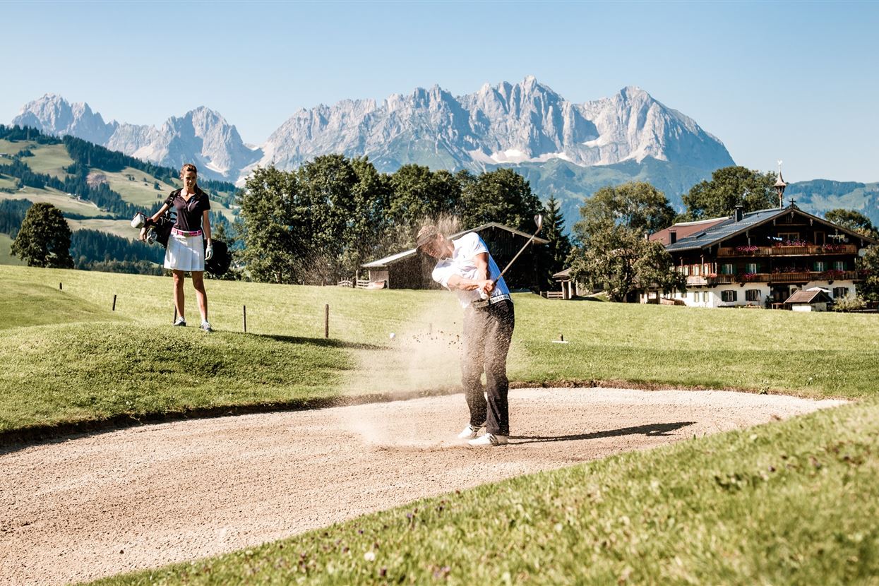 Golfclub Kitzbühel Schwarzsee Bunker