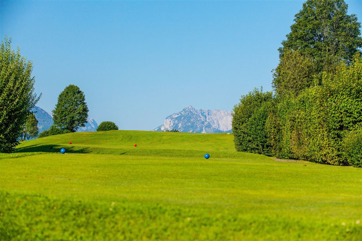 Golfclub Reit im Winkel Kössen Abschlag