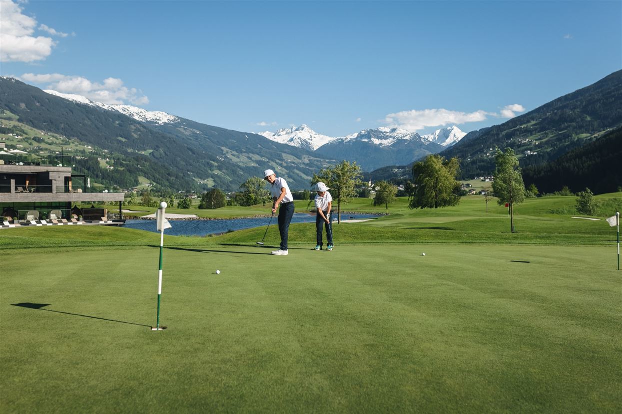 Golfen mit Kindern
