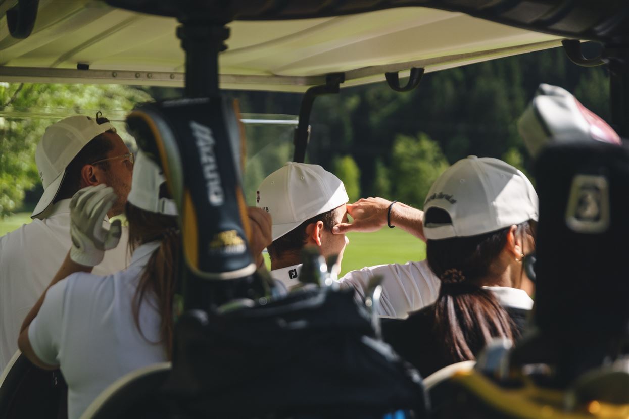 Golf mit Freunde