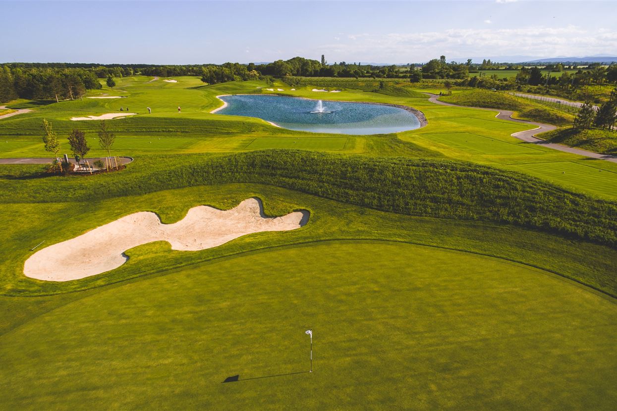 Golfplatz Fontana Loch 4