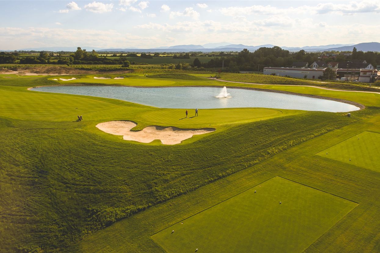 Golfplatz Fontana Loch 7