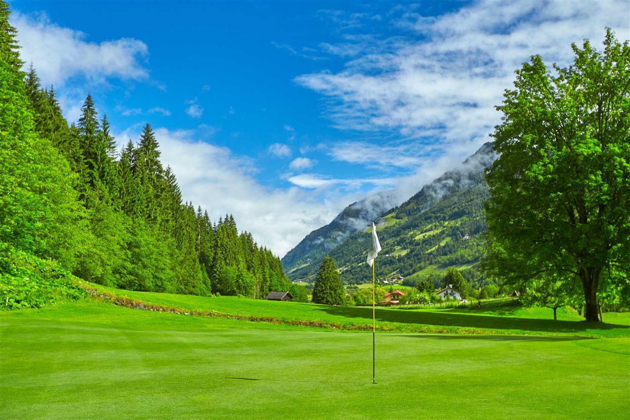 Golfplatz Gastein Fahne