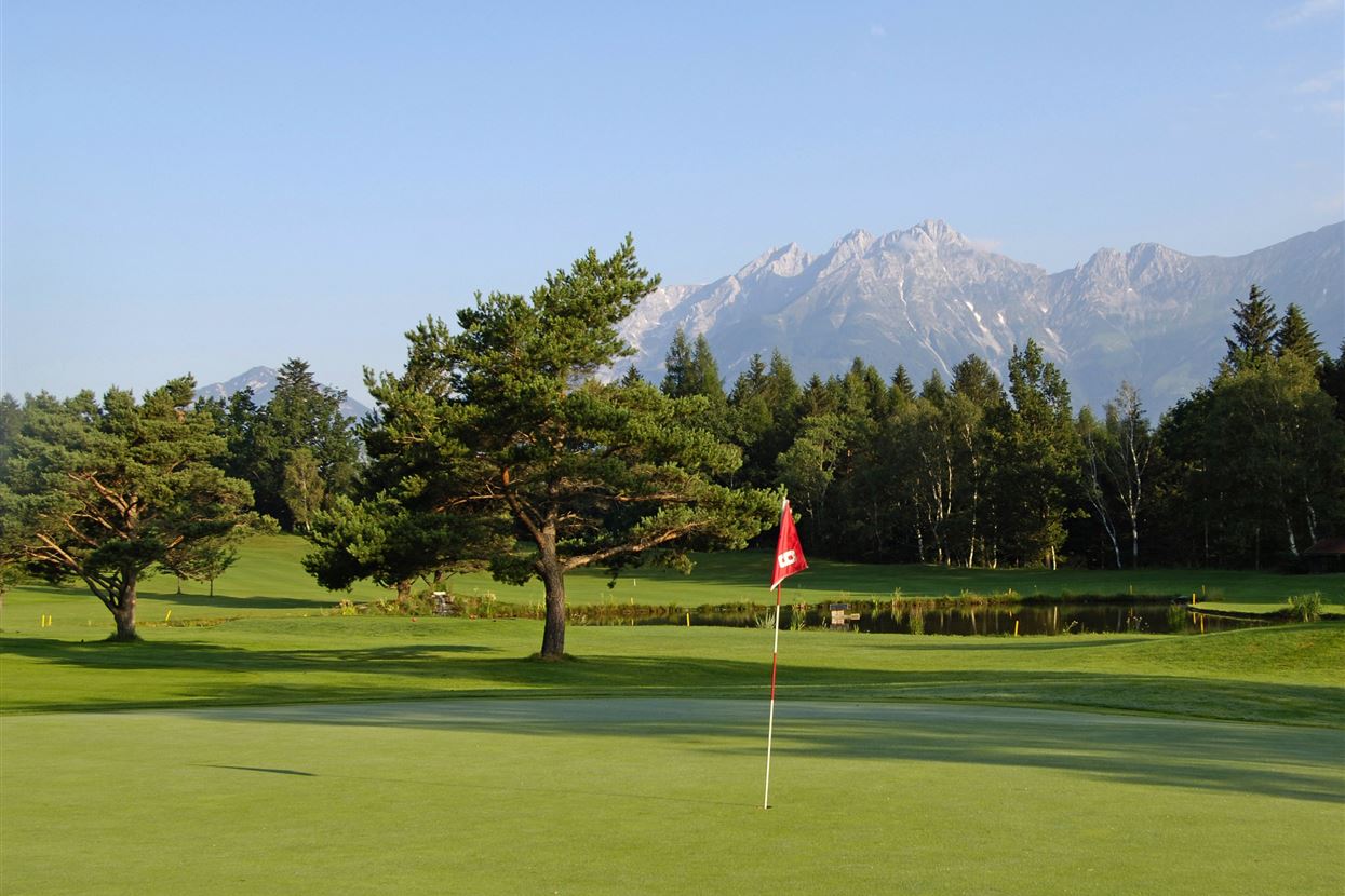 Golfplatz Innsbruck Igls Lans Grün