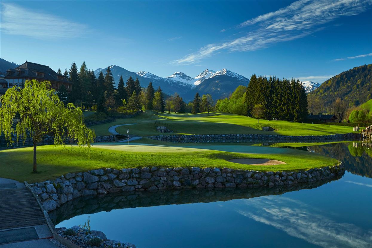 Golfplatz Kitzbühel Kaps Frühling
