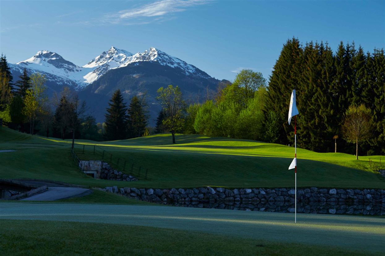 Golfplatz Kitzbühel Kaps morgens