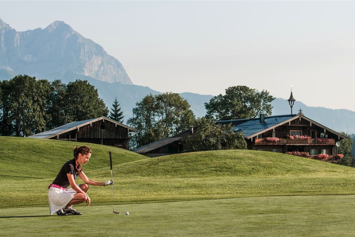 Golfplatz Kitzbühel Schwarzsee Grün