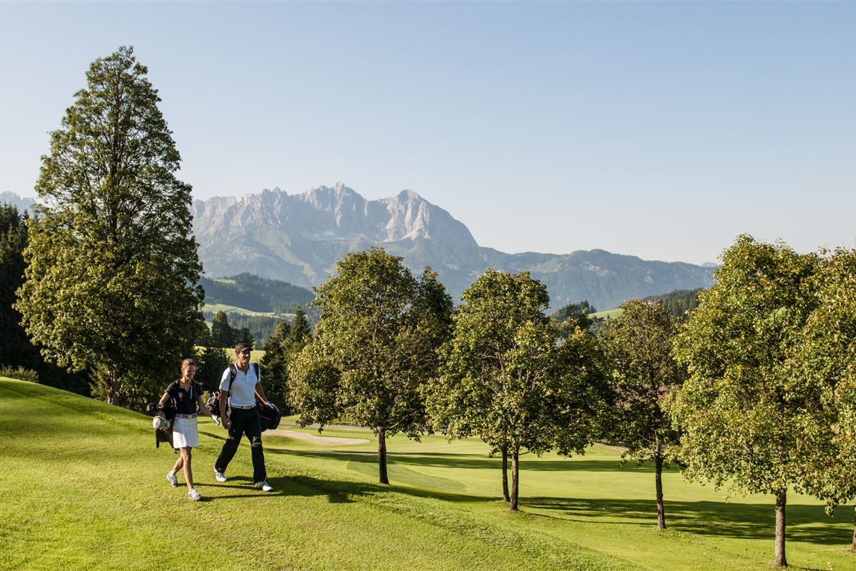 Golfplatz Kitzbühel Schwarzsee Tirol