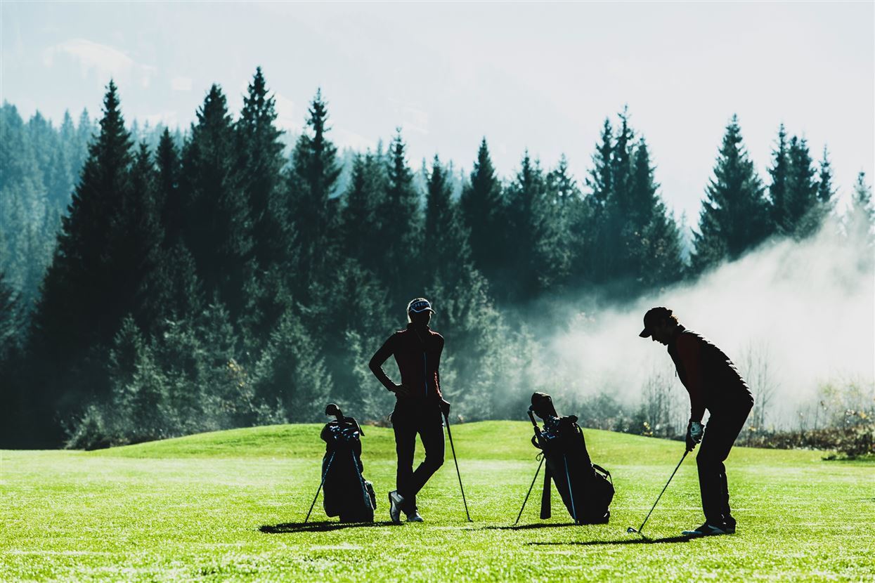 Golfplatz Kitzbüheler Alpen Westendorf Golfer
