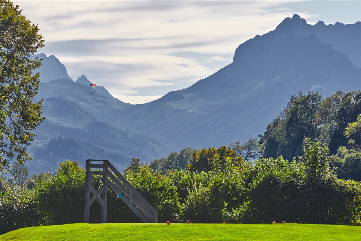 Golfplatz Reit im Winkel in den Bergen