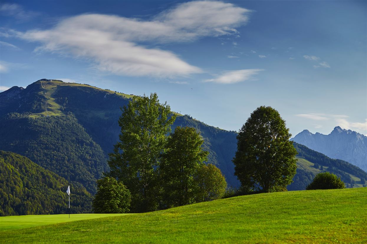 Golfplatz Reit im Winkel zwischen Tirol und Bayern