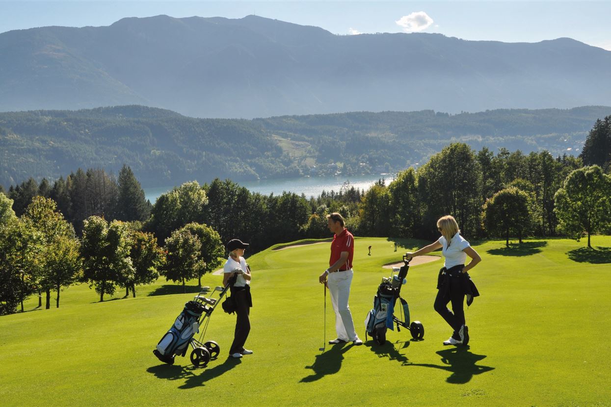 Golftrainerstunde am Platz