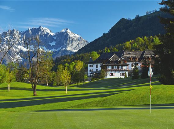 Golfplatz Kitzbühel Kaps Bahn 7