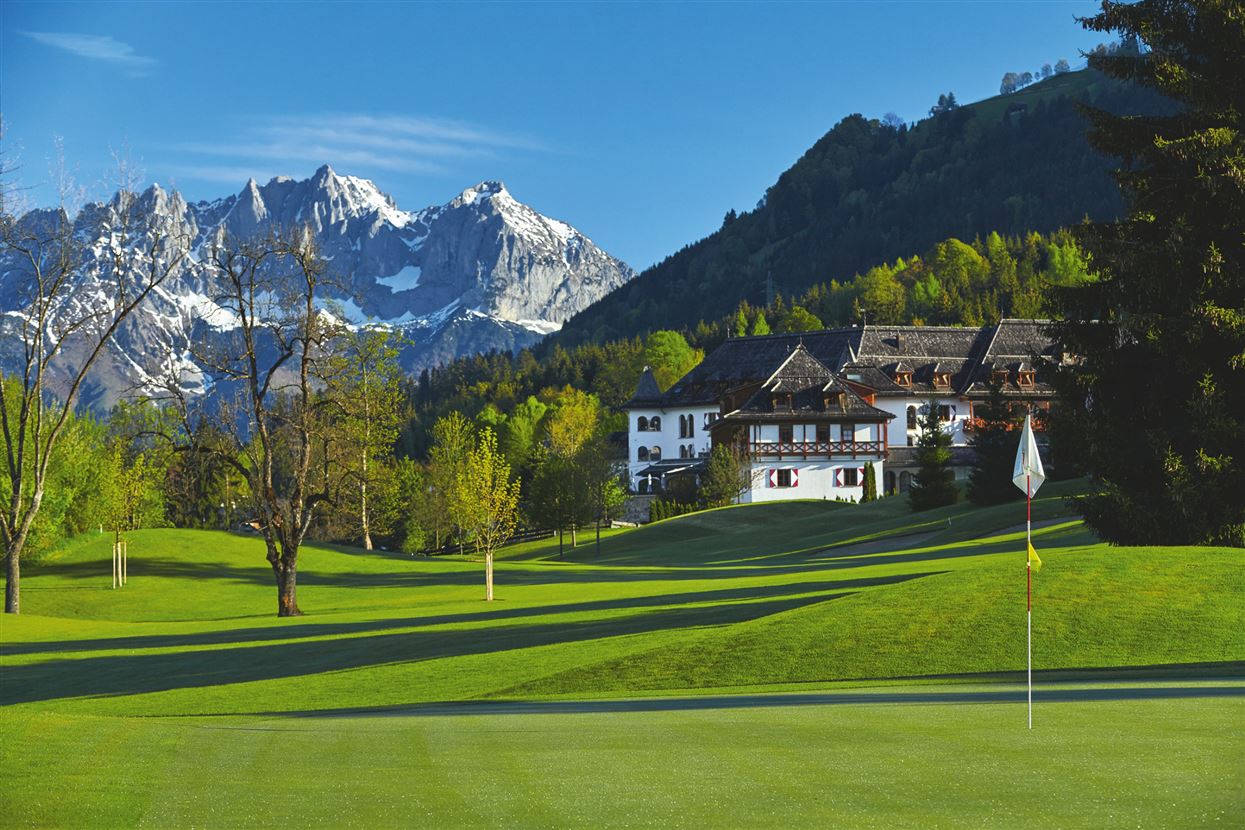Golfplatz Kitzbühel Kaps Bahn 7