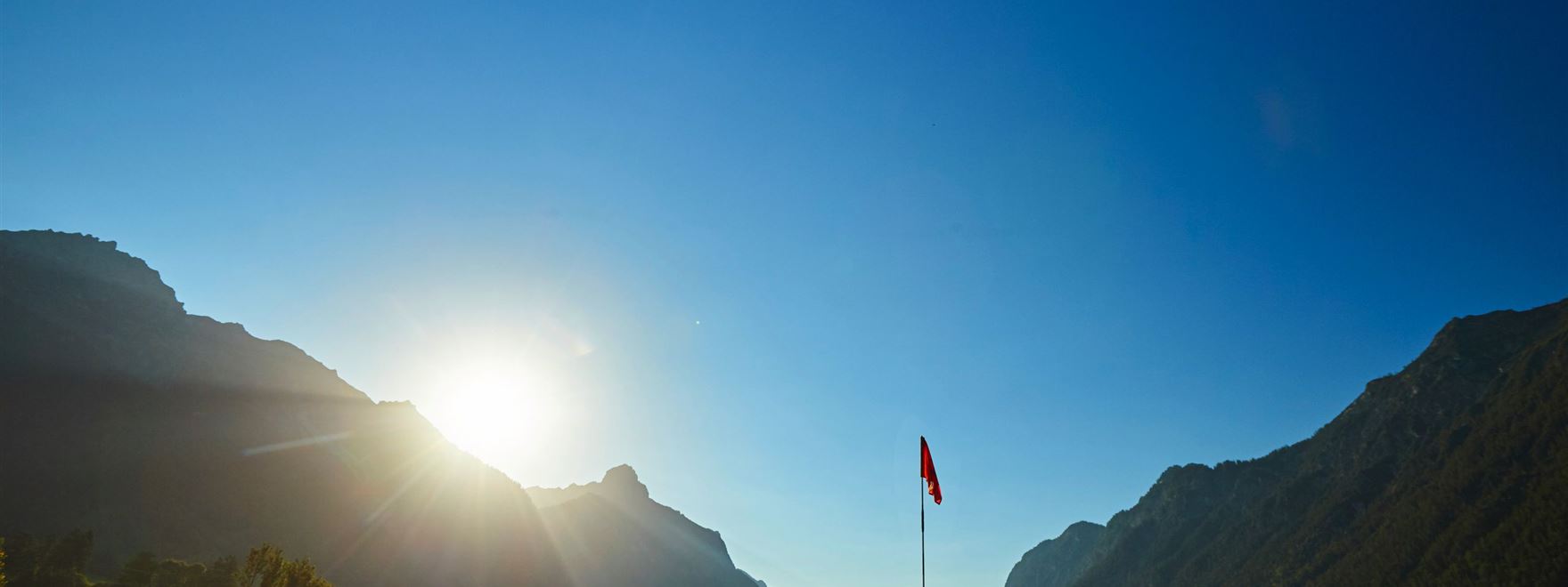 Golfen in den Bergen