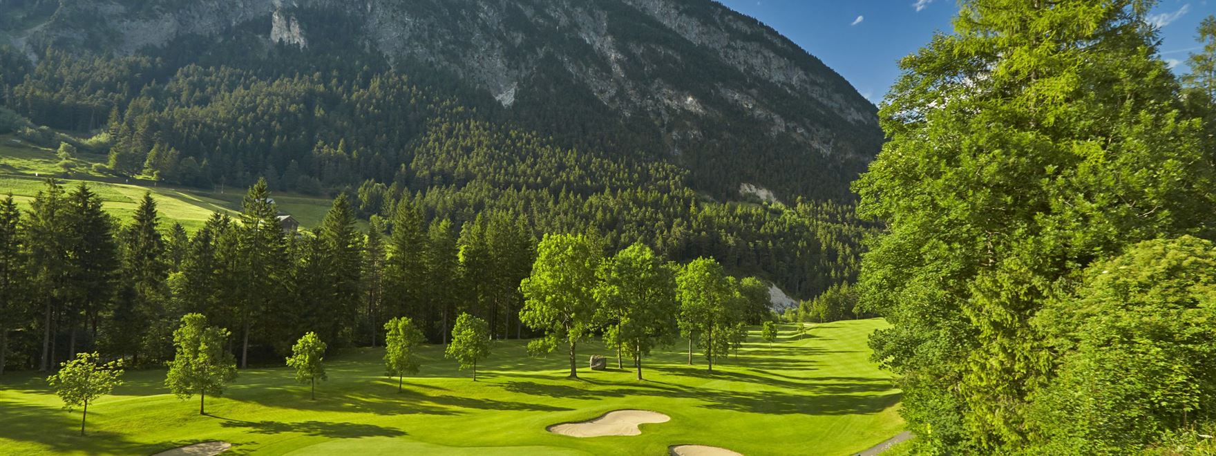 Golfen in den Bergen
