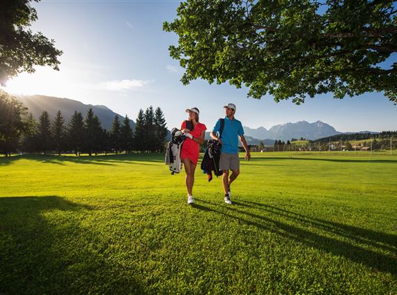 Golfplatz Kitzbühel Schwarzsee Tirol