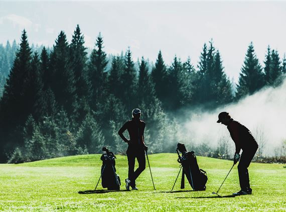 Golfplatz Kitzbüheler Alpen Westendorf Golfer