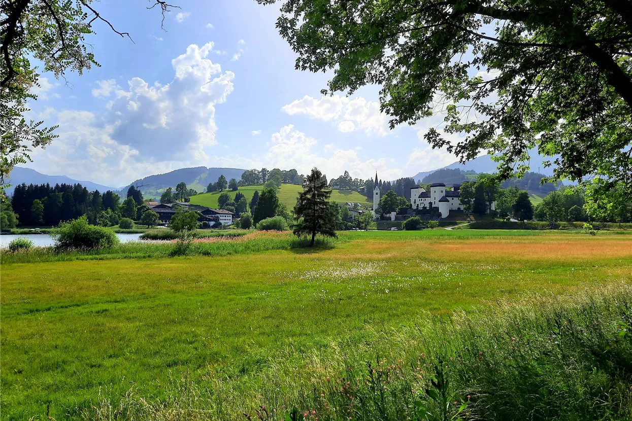 Blick vom Hotel