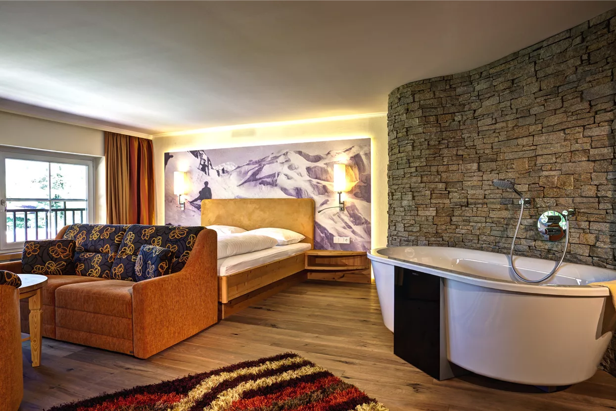 Doppelzimmer mit Badewanne