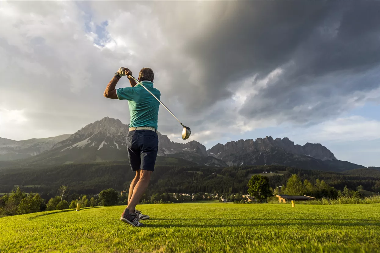 Golfplatz Ellmau Abschlag