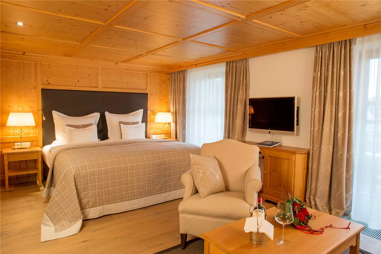 Juniorsuite Burg Vital Resort Oberlech