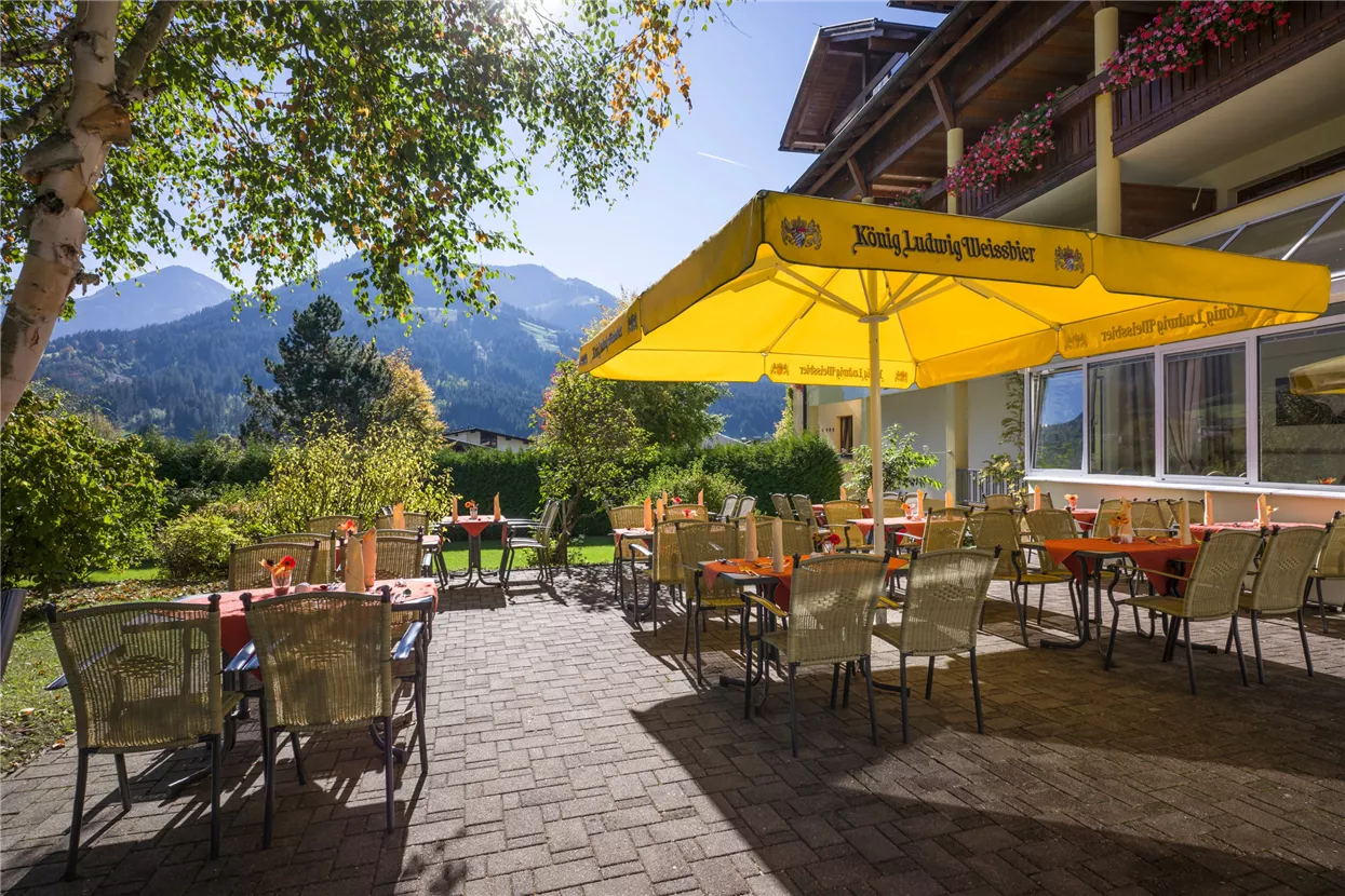 Terrasse des Golfhotels