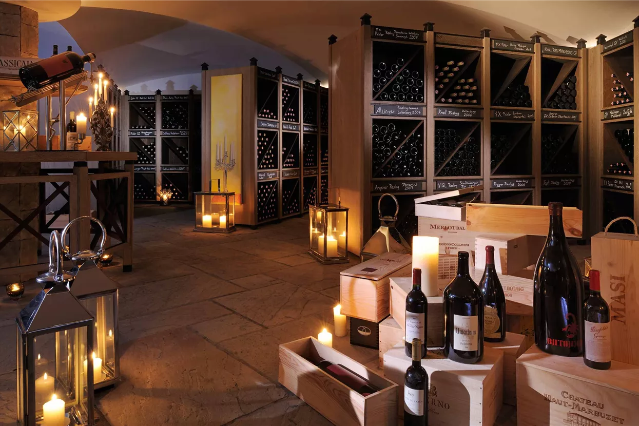 Weinkeller des Hotels Arlberg